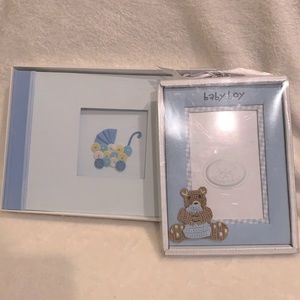 New Baby Boy Photo Album & Baby Boy Picture Frame